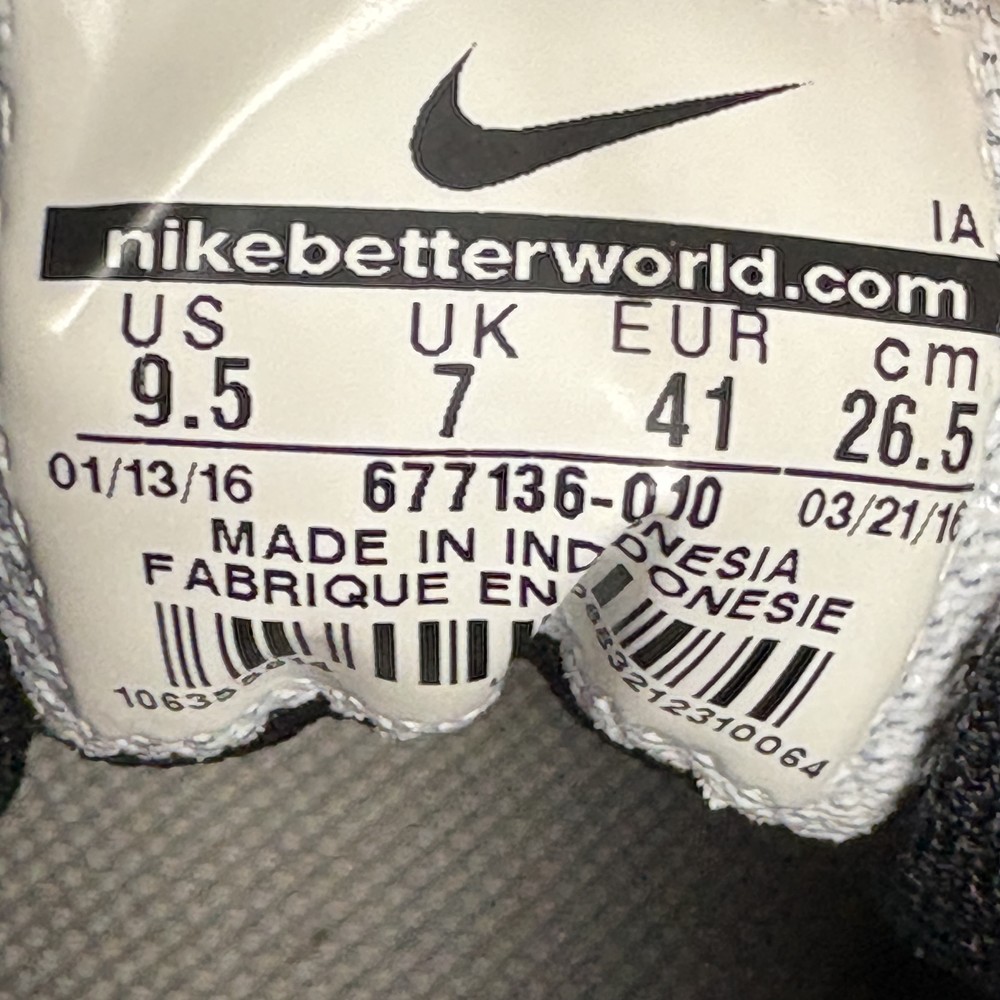 Nike Orive NM Black Womens US Size 9.5 EUR 41 677136-010 Running Shoes - Picture 8 of 8